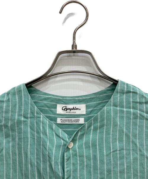 Gymphlex（ジムフレックス）Gymphlex (ジムフレックス) リネンシャツワンピース グリーン サイズ:不明の古着・服飾アイテム