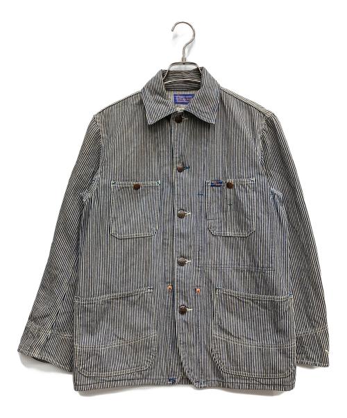 BLUE BLUE（ブルーブルー）BLUE BLUE (ブルーブルー) カバーオール ブルーの古着・服飾アイテム