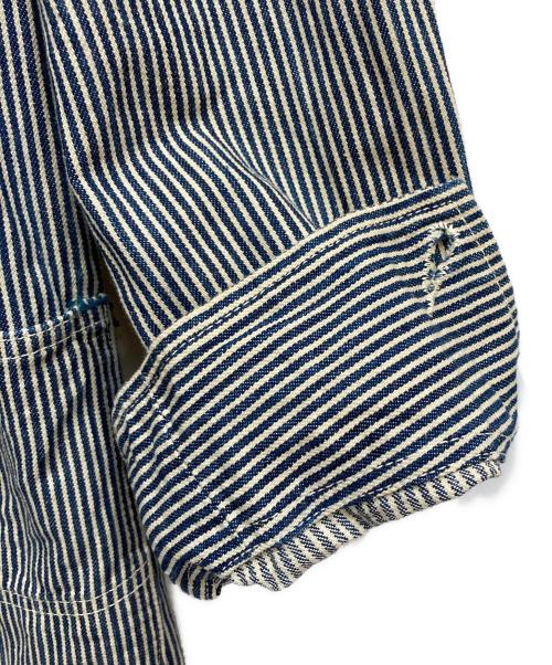 BLUE BLUE（ブルーブルー）BLUE BLUE (ブルーブルー) カバーオール ブルーの古着・服飾アイテム