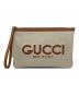 GUCCI（グッチ）の古着「クラッチバッグ」｜ベージュ