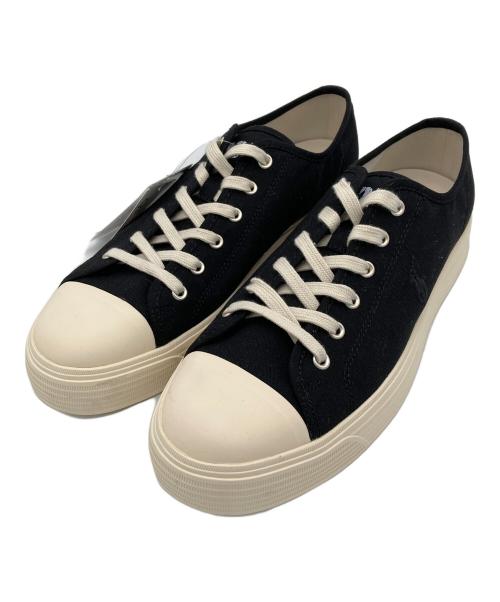 POLO RALPH LAUREN（ポロ・ラルフローレン）POLO RALPH LAUREN (ポロ・ラルフローレン) キャンバススニーカー ブラック サイズ:27.5㎝ 未使用品の古着・服飾アイテム