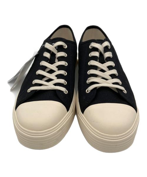 POLO RALPH LAUREN（ポロ・ラルフローレン）POLO RALPH LAUREN (ポロ・ラルフローレン) キャンバススニーカー ブラック サイズ:27.5㎝ 未使用品の古着・服飾アイテム