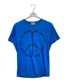 DIESEL（ディーゼル）の古着「プリントTシャツ」｜ブルー