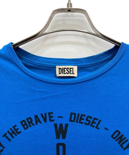 DIESEL（ディーゼル）DIESEL (ディーゼル) プリントTシャツ ブルー サイズ:Sの古着・服飾アイテム