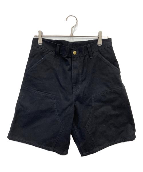 Carhartt WIP（カーハート ワーク イン プログレス）CARHARTT WIP (カーハート ワーク イン プログレス) ダブルニーショートパンツ ブラック サイズ:ｗ30の古着・服飾アイテム