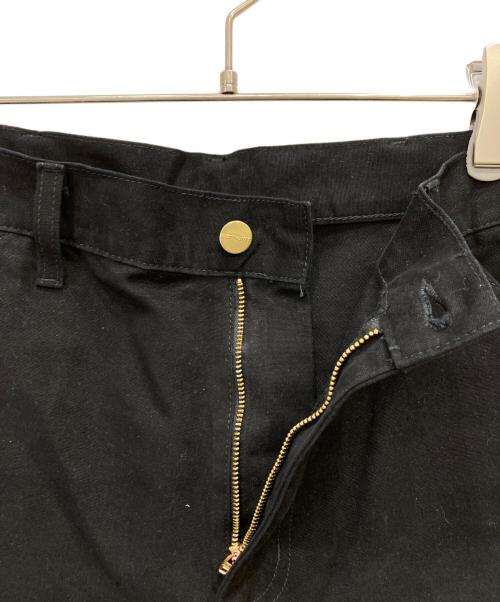 Carhartt WIP（カーハート ワーク イン プログレス）CARHARTT WIP (カーハート ワーク イン プログレス) ダブルニーショートパンツ ブラック サイズ:ｗ30の古着・服飾アイテム