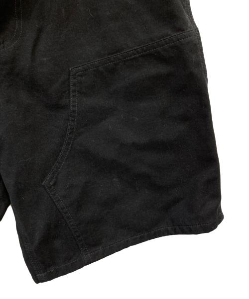 Carhartt WIP（カーハート ワーク イン プログレス）CARHARTT WIP (カーハート ワーク イン プログレス) ダブルニーショートパンツ ブラック サイズ:ｗ30の古着・服飾アイテム