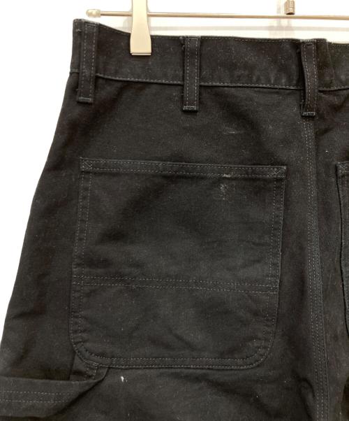 Carhartt WIP（カーハート ワーク イン プログレス）CARHARTT WIP (カーハート ワーク イン プログレス) ダブルニーショートパンツ ブラック サイズ:ｗ30の古着・服飾アイテム