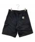 CARHARTT WIP (カーハート ワーク イン プログレス) ダブルニーショートパンツ ブラック サイズ:ｗ30：8000円