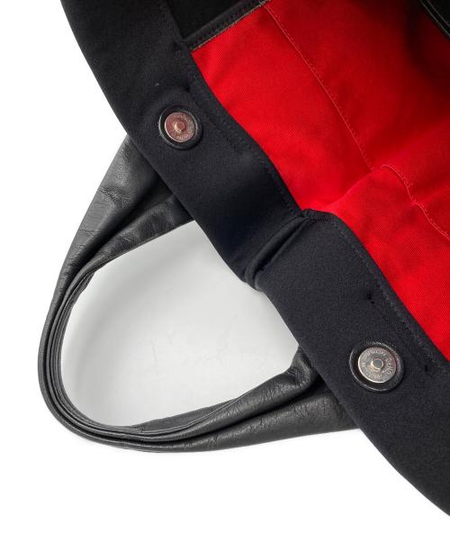 kawa-kawa（カワカワ）kawa-kawa (カワカワ) wet トートバッグM ブラックの古着・服飾アイテム