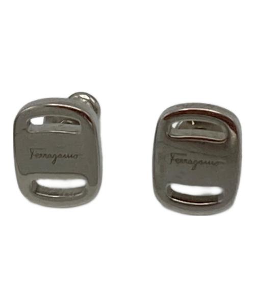 Salvatore Ferragamo（サルヴァトーレ フェラガモ）Salvatore Ferragamo (サルヴァトーレ フェラガモ) ピアス シルバーの古着・服飾アイテム