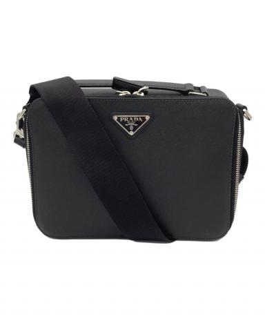 中古・古着通販】PRADA (プラダ) ブリック サフィアーノレザーバッグ