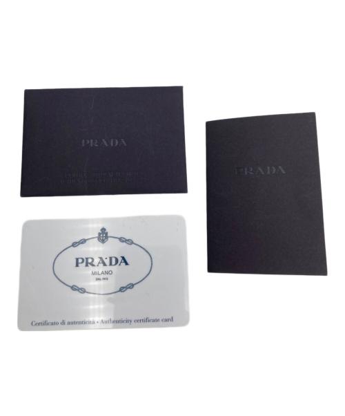 PRADA（プラダ）PRADA (プラダ) ブリック サフィアーノレザーバッグ ブラックの古着・服飾アイテム