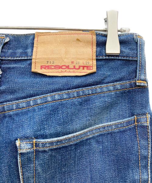 RESOLUTE（リゾルト）RESOLUTE (リゾルト) デニムパンツ インディゴ サイズ:28の古着・服飾アイテム