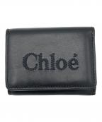 Chloeクロエ）の古着「3つ折り財布」｜ブラック
