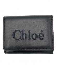 Chloe（クロエ）の古着「3つ折り財布」｜ブラック