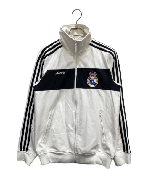 adidas（アディダス）adidas (アディダス) トラックジャケット ホワイト サイズ:Ⅼの古着・服飾アイテム