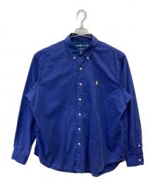 POLO RALPH LAUREN（ポロ・ラルフローレン）の古着「ボタンダウンシャツ」｜ブルー