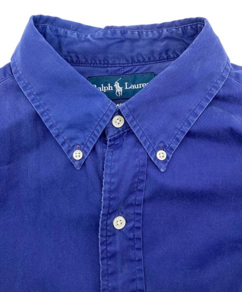 POLO RALPH LAUREN（ポロ・ラルフローレン）POLO RALPH LAUREN (ポロ・ラルフローレン) ボタンダウンシャツ ブルー サイズ:XLの古着・服飾アイテム