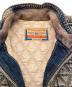 DIESEL (ディーゼル) ジップアップデニムベスト インディゴ サイズ:XL 未使用品：15000円