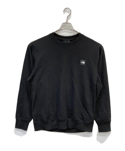 THE NORTH FACE（ザ ノース フェイス）THE NORTH FACE (ザ ノース フェイス) Heather Logo Crew ブラック サイズ:XLの古着・服飾アイテム