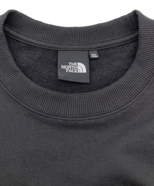 THE NORTH FACE（ザ ノース フェイス）THE NORTH FACE (ザ ノース フェイス) Heather Logo Crew ブラック サイズ:XLの古着・服飾アイテム