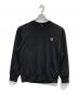 THE NORTH FACE（ザ ノース フェイス）の古着「Heather Logo Crew」｜ブラック