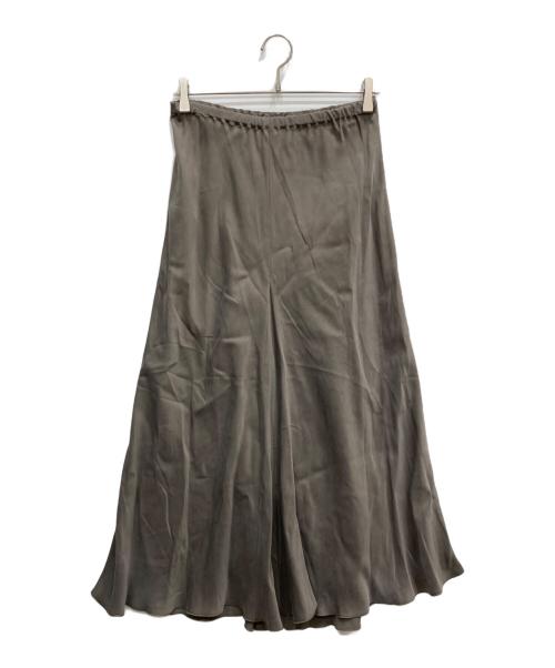 BEARDSLEY（ビアズリー）BEARDSLEY (ビアズリー) バックテールスカート ブラウン サイズ:Ⅼの古着・服飾アイテム