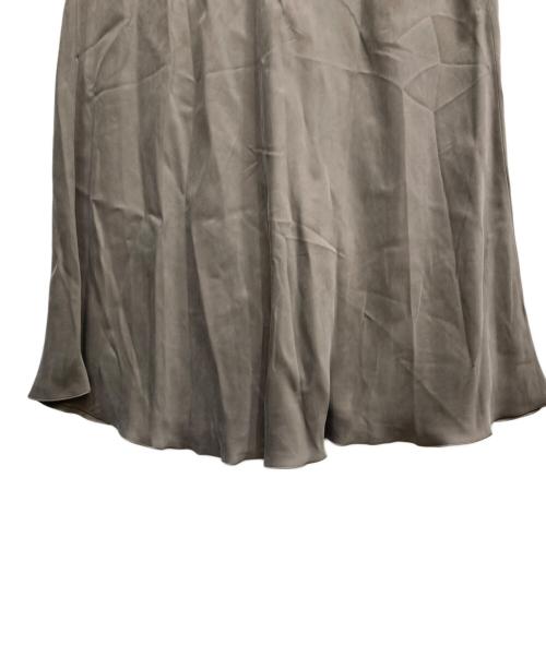 BEARDSLEY（ビアズリー）BEARDSLEY (ビアズリー) バックテールスカート ブラウン サイズ:Ⅼの古着・服飾アイテム