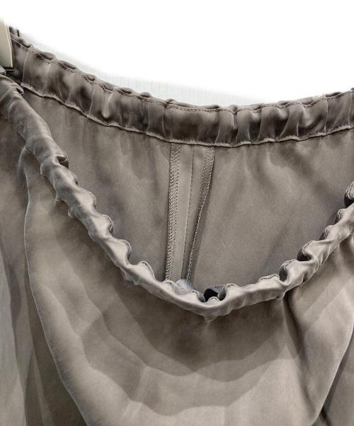 BEARDSLEY（ビアズリー）BEARDSLEY (ビアズリー) バックテールスカート ブラウン サイズ:Ⅼの古着・服飾アイテム