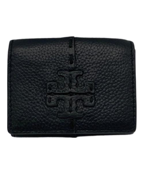 TORY BURCH（トリーバーチ）TORY BURCH (トリーバーチ) 3つ折り財布 ブラックの古着・服飾アイテム