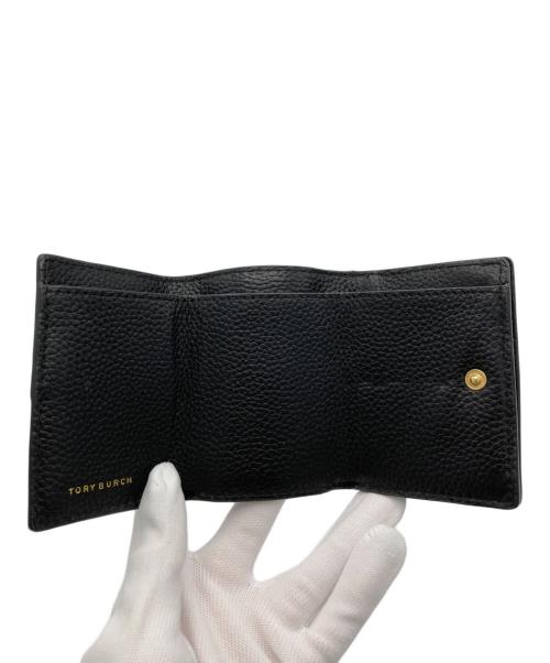 TORY BURCH（トリーバーチ）TORY BURCH (トリーバーチ) 3つ折り財布 ブラックの古着・服飾アイテム