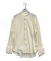 AMERI（アメリ）の古着「OVERSIZED COARSE MESH SHIRT」｜アイボリー