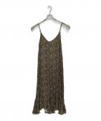 L'appartementアパルトモン）の古着「Tiger Print Cami Dress」｜ブラウン