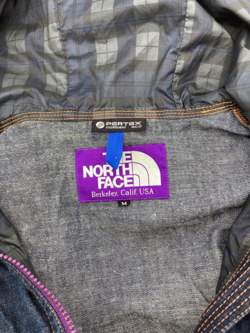 THE NORTHFACE PURPLELABEL（ザ・ノースフェイス パープルレーベル）THE NORTHFACE PURPLELABEL (ザ・ノースフェイス パープルレーベル) Mountain Wind Parka インディゴ サイズ:Mの古着・服飾アイテム