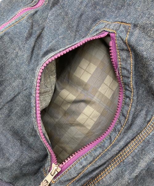 THE NORTHFACE PURPLELABEL（ザ・ノースフェイス パープルレーベル）THE NORTHFACE PURPLELABEL (ザ・ノースフェイス パープルレーベル) Mountain Wind Parka インディゴ サイズ:Mの古着・服飾アイテム