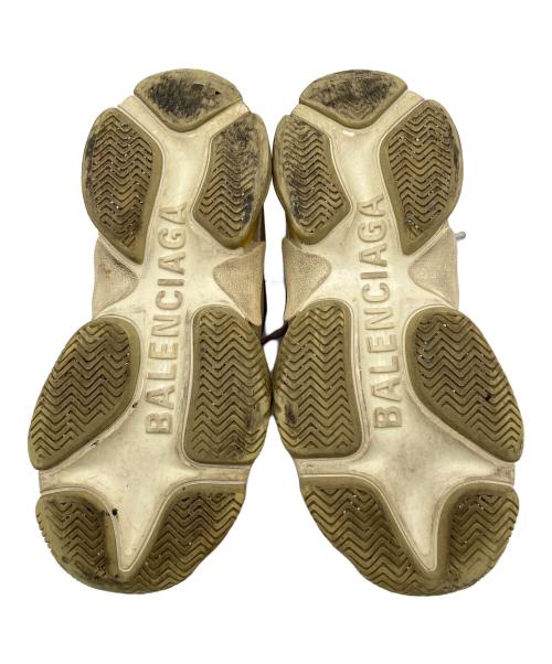 BALENCIAGA（バレンシアガ）BALENCIAGA (バレンシアガ) Tripls S ダットスニーカー ベージュ サイズ:26cmの古着・服飾アイテム