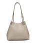 CHARLES & KEITH (チャールズアンドキース) シビルジオメトリックバケットバック ベージュ：7000円