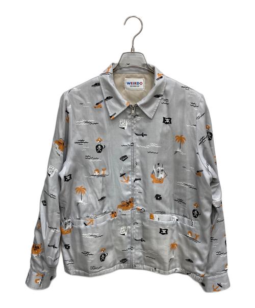 WEIRDO（ウィアード）WEIRDO (ウィアード) Pirates Jacket グレー サイズ:Sの古着・服飾アイテム