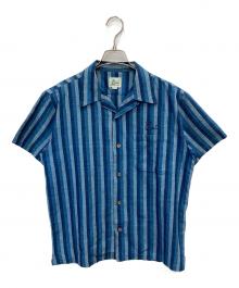 CALEE（キャリー）の古着「オープンカラーシャツ」｜ブルー
