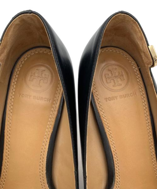 TORY BURCH（トリーバーチ）TORY BURCH (トリーバーチ) ピンヒールパンプス ブラック サイズ:24.5cmの古着・服飾アイテム
