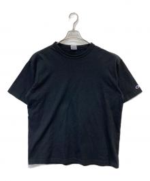 Champion（チャンピオン）の古着「半袖カットソー」｜ブラック