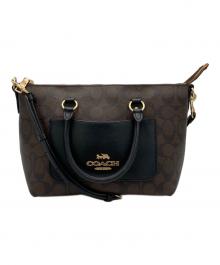 COACH（コーチ）の古着「2WAYバッグ」｜ブラウン