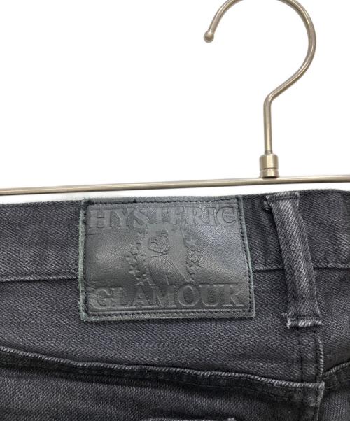 Hysteric Glamour（ヒステリックグラマー）Hysteric Glamour (ヒステリックグラマー) スキニーデニムパンツ ブラック サイズ:Sの古着・服飾アイテム