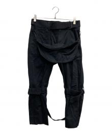 MOUNTAIN RESEARCH（マウンテンリサーチ）の古着「ボンテージパンツ」｜ブラック