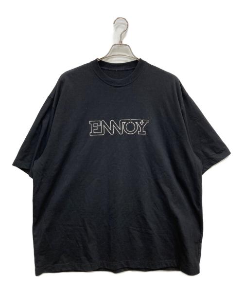The Ennoy Professional（ザ エンノイ プロフェッショナル）THE ENNOY PROFESSIONAL (ザ エンノイ プロフェッショナル) Electric Logo EMB T-Shirt ブラック サイズ:XXLの古着・服飾アイテム