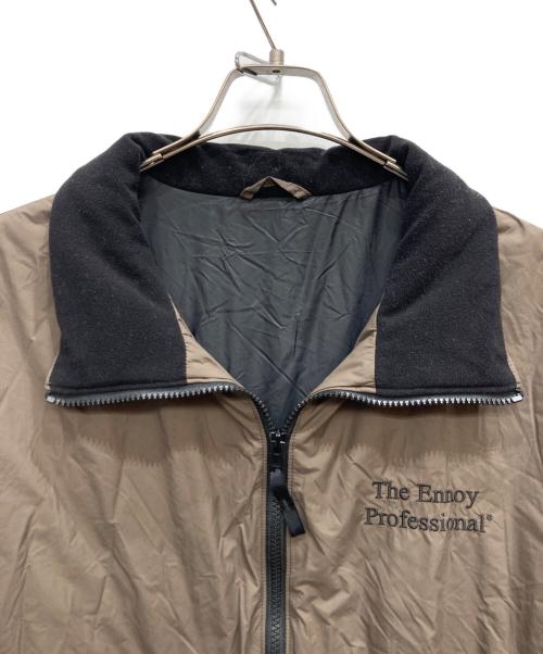 The Ennoy Professional（ザ エンノイ プロフェッショナル）THE ENNOY PROFESSIONAL (ザ エンノイ プロフェッショナル) NYLON PADDED JACKET ブラウン サイズ:XXLの古着・服飾アイテム