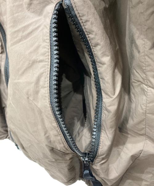 The Ennoy Professional（ザ エンノイ プロフェッショナル）THE ENNOY PROFESSIONAL (ザ エンノイ プロフェッショナル) NYLON PADDED JACKET ブラウン サイズ:XXLの古着・服飾アイテム