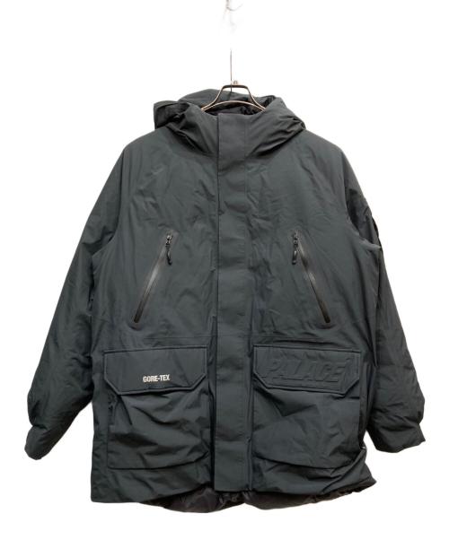 PALACE（パレス）PALACE (パレス) GORE-TEX CARGO DOWN PARKA グレー サイズ:XLの古着・服飾アイテム