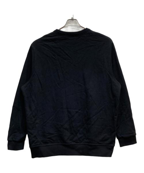 BURBERRY（バーバリー）BURBERRY (バーバリー) FAWSON Logo Print Cotton Sweatshirts ブラック サイズ:XXLの古着・服飾アイテム
